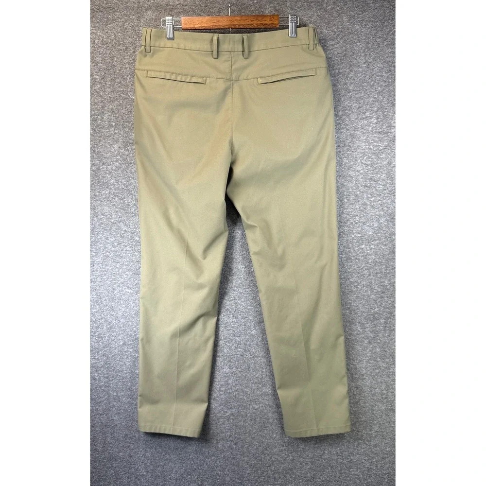 Jack Archer Jetsetter Pants Mens 32x29 Olive Green Performance Chino Golf Travel